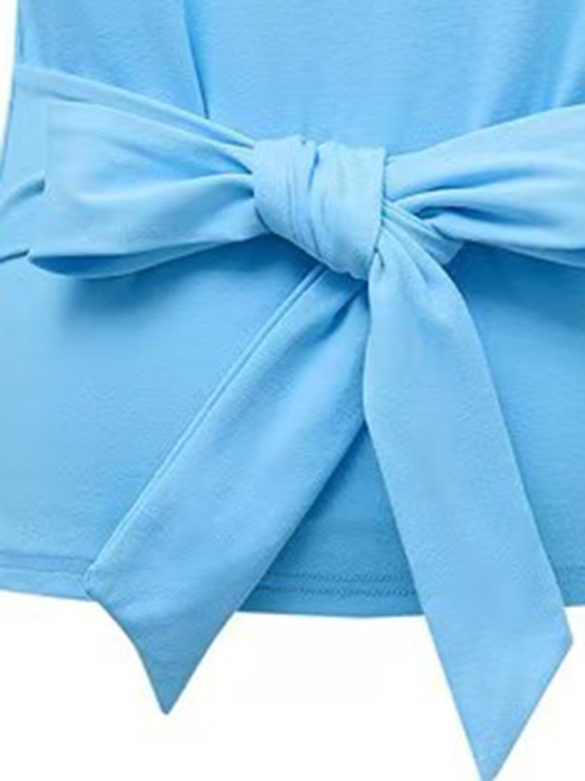 Soft Arc Tee – Cloud Blue