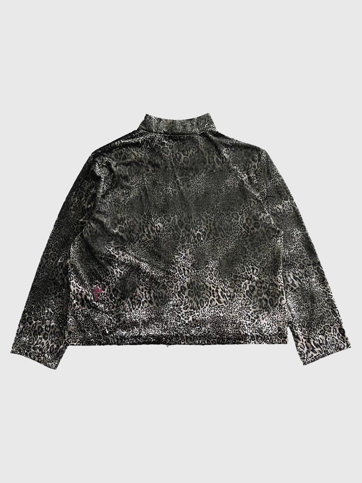 Brick Lane Baggy Textured Zip Hoodie Top - Black