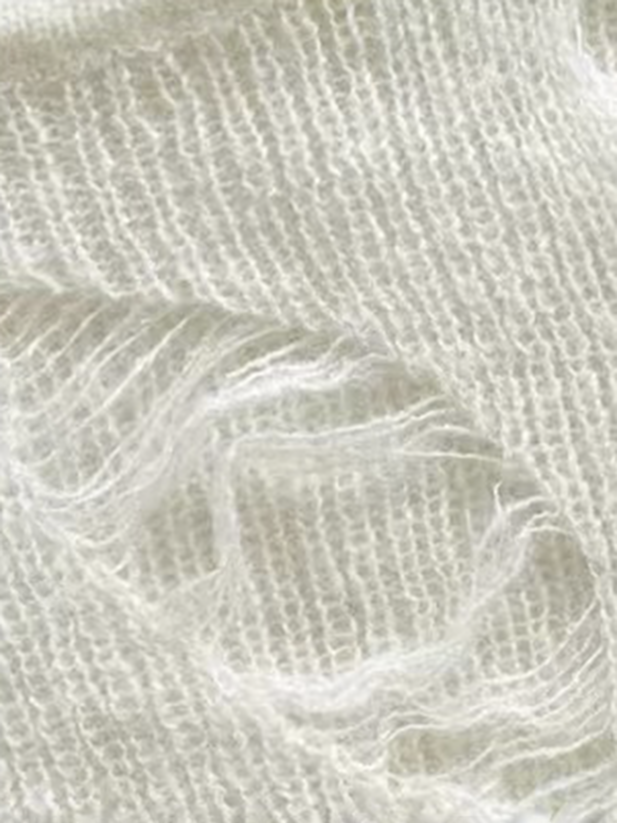 American Club Skimming Contrast Trim Ribbed Long Sleeve Top - White