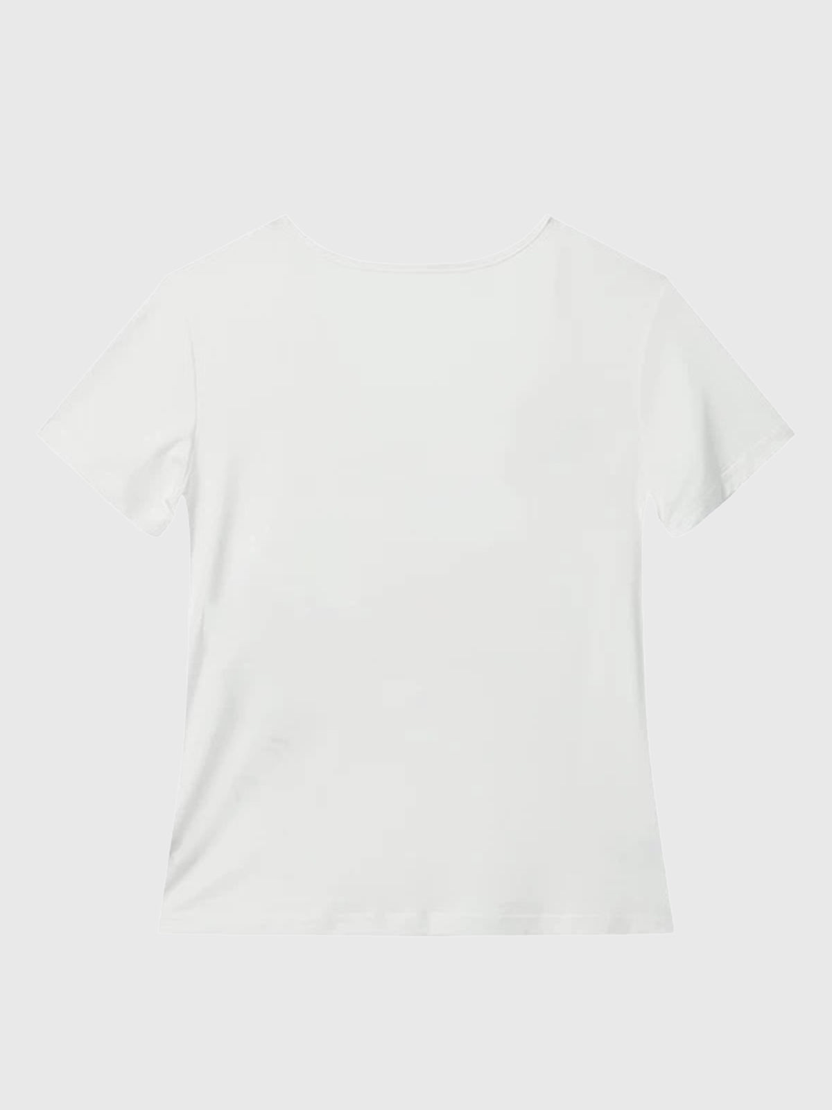 Clean Cut Shine Tee – White