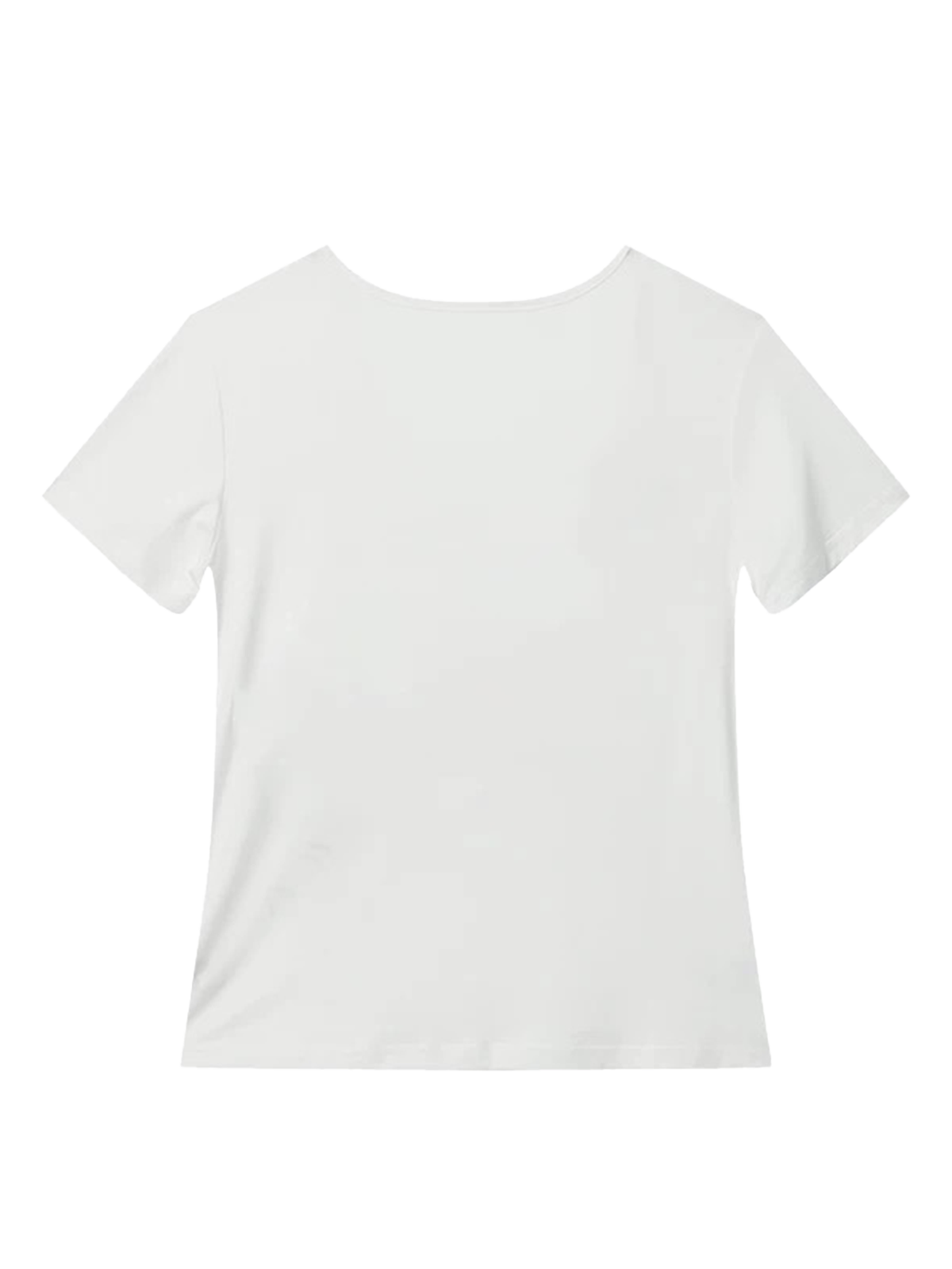 Clean Cut Shine Tee – White